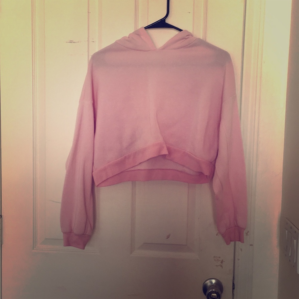 Cropped hoodie